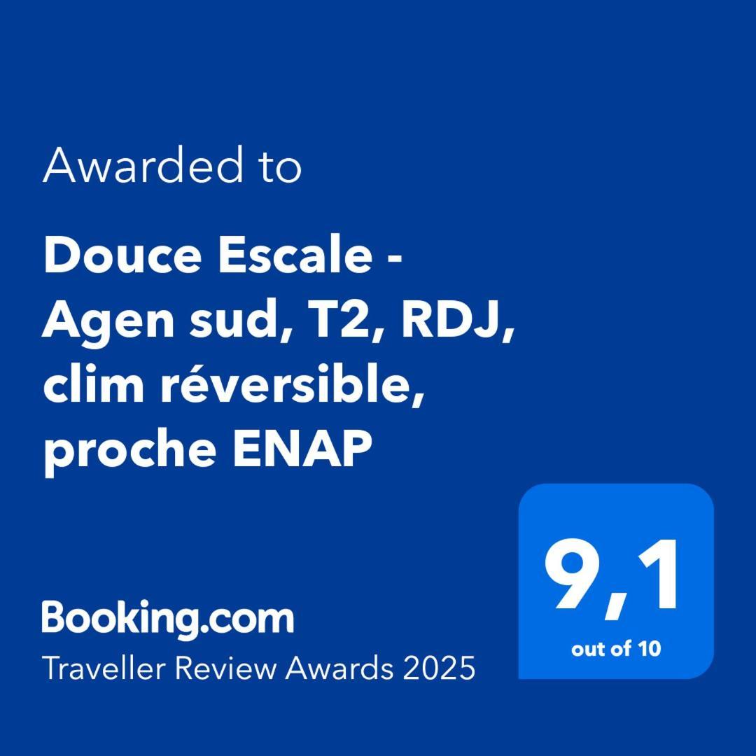 Douce Escale - Agen Sud, T2, Rdj, Clim Reversible, Proche Enap מראה חיצוני תמונה